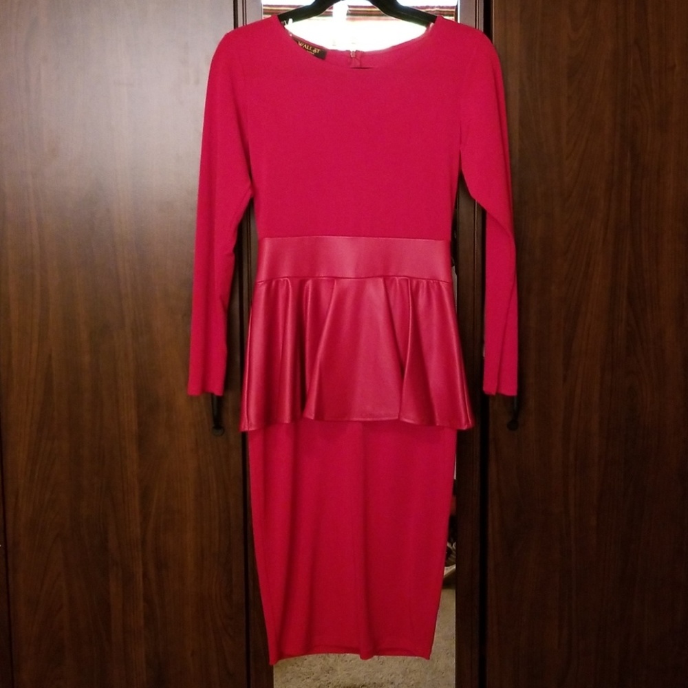 Red dress